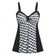 thumbnail image 2 of Tankini de Talla Grande con Estampado Geométrico Rosegal Blusas Tallas Grandes, 2 of 5