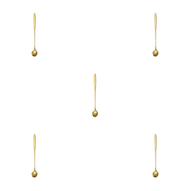 Kearding Cuchara agitadora de acero inoxidable, cucharas para palitos de vino, barra de barman, herramienta para beber, accesorio agitador para Type2 NO2