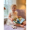 thumbnail image 5 of Newborn Baby Girl Summer Princess Romper Dress Decorative Plush Ball Jumpsuit Tutu Tulle Dress and Bow Headband First Birthday Outfit, 5 of 10