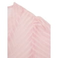 thumbnail image 5 of Frontwalk Women Cardigan Ruffle Sleeve Shirt Double Layer Cover Up Women's Casual Kimono Sheer Tops Pink S, 5 of 7