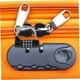 thumbnail image 3 of Sturdy combination lock for school and cabinets, padlock for gym, garages, and metal lockers, black, 3 of 5