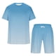 thumbnail image 4 of Mens Pantalones Casuales Cuello Redondo Impresión de Manga Corta Blusa Y Pantalones Cortos Traje, Pantalones de Traje para Hombres, 4 of 5