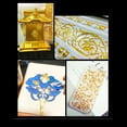 thumbnail image 2 of Statue Decorative Gold Sheet Face Crafting Handmade Trimmable Portable Foil Paper Gilding Decoration DIY Crafting Handicraft Wrapping Decor, 2 of 7