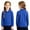 Blue^0724&04, variant on Garbnen Polo Shirts for Boy Girls Striped Quick Dry Long Sleeve Golf Shirt Teen Preppy Student Back To School Button Down Collared School Uniform Black