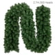 thumbnail image 3 of 2.7M Artificial Rattan Wreath Decor Pine Tree Christmas Decoration For Kids Home Navidad Xmas Pine Tree Rattan Hanging Ornament, 3 of 5