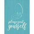 thumbnail image 2 of Popp, Grace 12x14 White Modern Wood Framed Museum Art Print Titled - Bathroom Suggestions II, 2 of 4