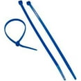 thumbnail image 1 of Morris Products 20625 Fluorescent Blue Nylon Cable Ties 50Lb 8 In. Pack Of 100, 1 of 1