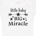 thumbnail image 4 of Inktastic Little Baby, Big Miracle Boys or Girls Baby Bodysuit, 4 of 5