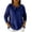 Dark Blue, variant on Ruffle Peter Pan Collar Sparkly Knit Sweater, Women's Long Sleeve Sequin Ribbed Pullover, Vintage Romantic Glitter Jumper Fashion Outfit
