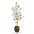 thumbnail image 2 of Nearly Natural 5.5' Olive Artificial Tree in Decorative Planter, 2 of 4