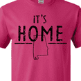 thumbnail image 4 of Inktastic It's Home- Alabama State Outline Distressed Text T-Shirt, 4 of 5