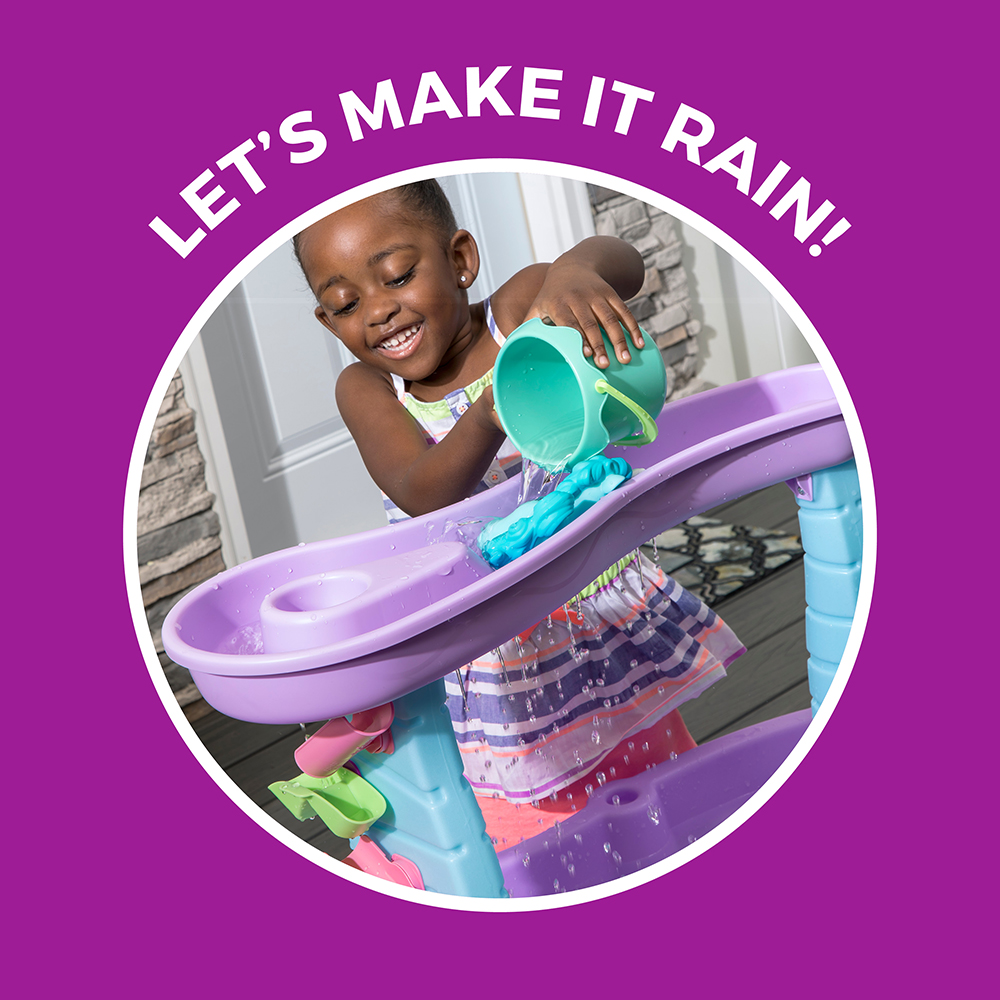 Step2 Rain Showers & Unicorn Sand Water Table for Toddlers photo 8