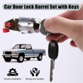 thumbnail image 4 of Car Door Lock Barrel Set with Keys Car Door Lock Cylinder for Chevrolet GMC C/K Truck Suburban Yukon, 4 of 5