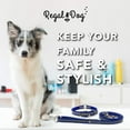 thumbnail image 5 of Regal Dog Products Heavy Duty Reflective Center Ring Collar & 5ft Leash Set, 5 of 8