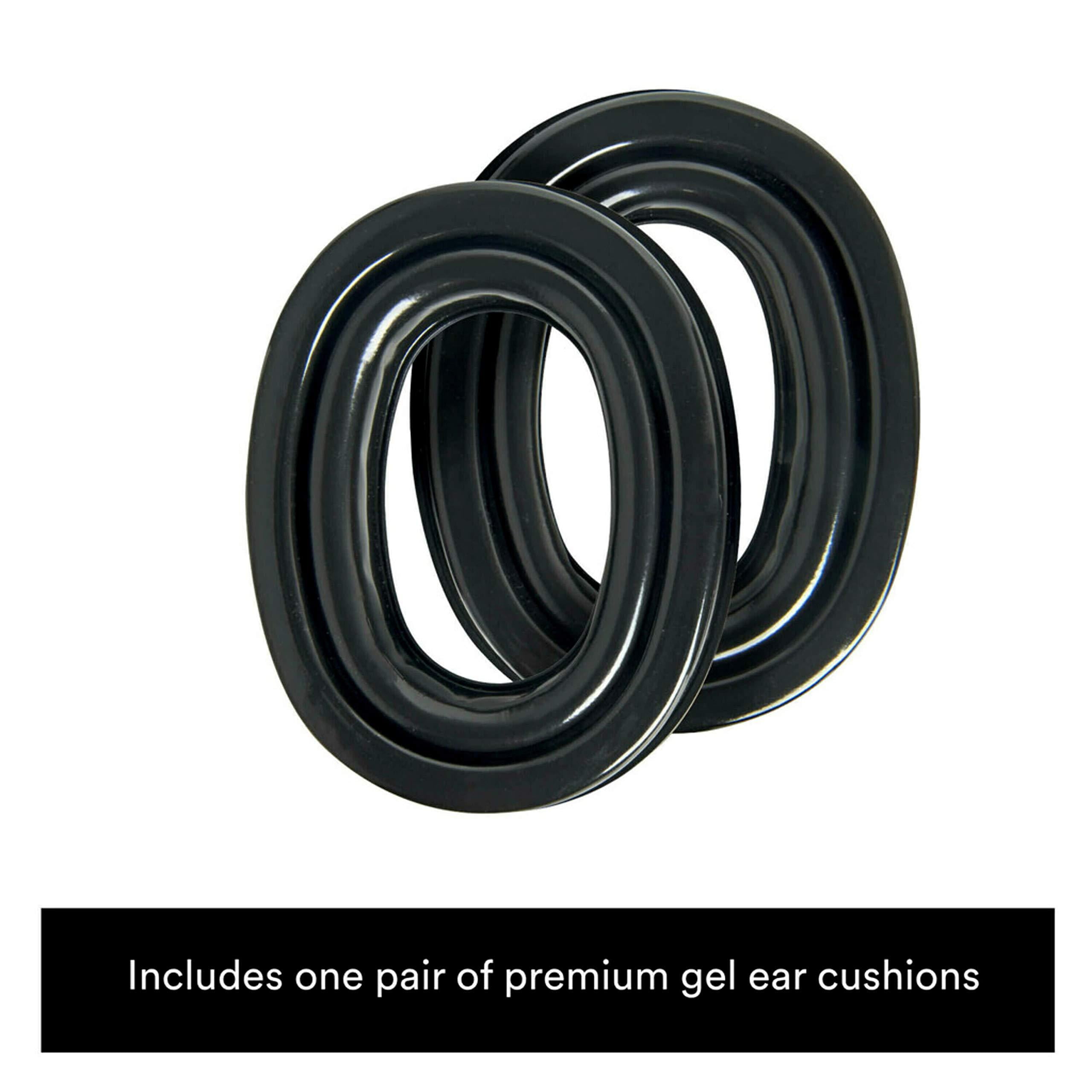 3M Peltor Black ABS Earmuffs Replacement Hygiene Kit for H7 Series Includes One Pair of Cushions and One Pair of Dampers