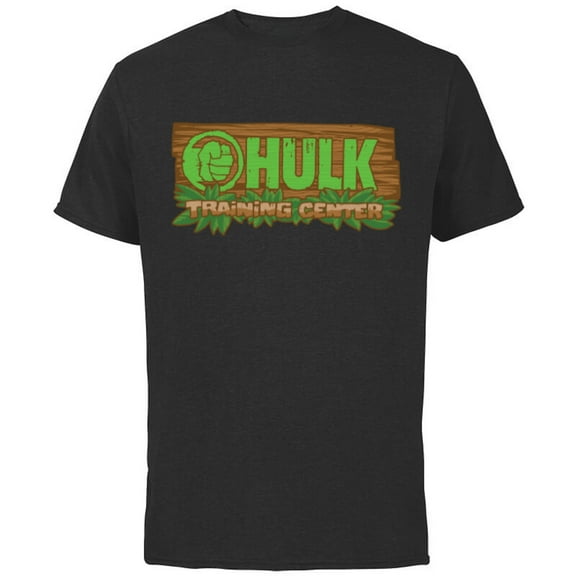 Marvel Studios Hulk Training Center Tropical Sign She-Hulk - Short Sleeve Cotton T-Shirt for Adults - Customized-Black