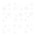 thumbnail image 1 of The New Christmas Snowflake Static Sticker Window Sticker Glass Sticker Christmas Window Window Background Decoration Wall Sticker Studio 40w 5400k Ring Light Lamp, 1 of 5