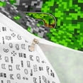 thumbnail image 4 of meiyoeat Retro Pixel Gamer Print Bedding For Boys,Personalized Initial Letter B Duvet Cover Full,Reversible,3 Pieces,1 Duvet Cover and 2 Pillowcases, 4 of 6