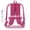 #4-Pink【1x Transparent Backpack】, variant on Transparent Pvc Backpack, Waterproof Daypack with Metal Zipper, Multi Pocket Stadium Bag for Security Checks, Topliu