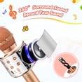 thumbnail image 2 of Juguetes divertidos para niñas de 3 a 12 años, micrófono para niños, micrófono de Karaoke, cumpleaños para niños de 5 a 12 años, micrófono de juguete para niños Zhivalor WRMH-421-2, 2 of 6