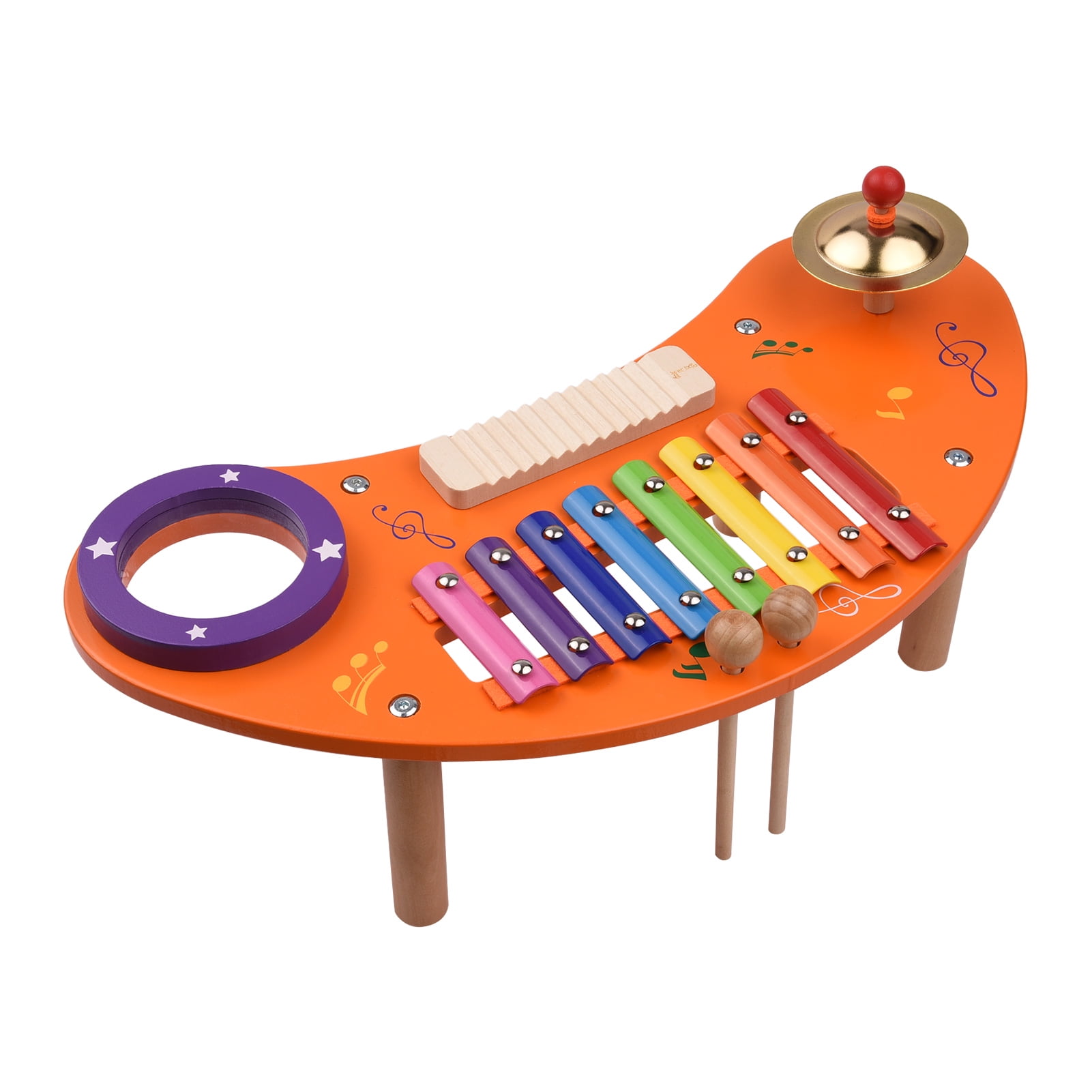 WEY&FLY Xylophone for Kids Musical Toy with Child Safe Mallets Children Educational Music Toys Perfectly Tuned Instrument 