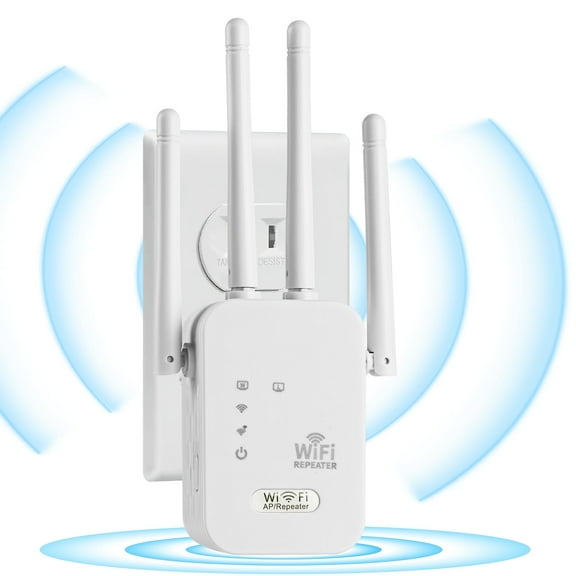 WiFi Extender, 2025 Fastest WiFi Booster 1200Mbps Dual Band (5GHz/2.4GHz) WiFi Extenders Signal Booster for Home, WiFi Repeater with Ethernet Port Covers up to 12880sq. ft and 55 Devices-Medium