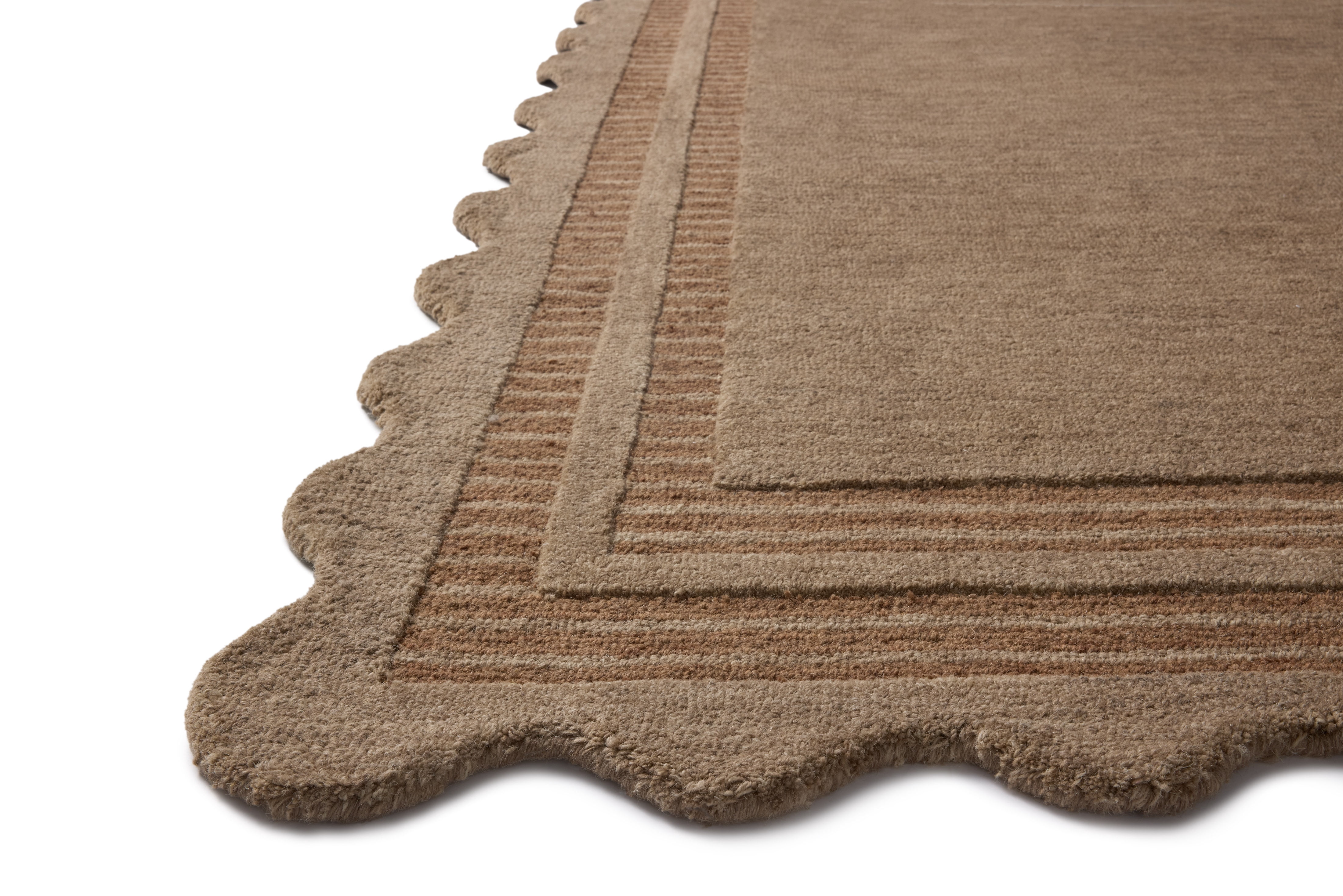 Chris Loves Julia x Loloi Scottie Mocha / Clay 8'-6" x 11'-6" Area Rug