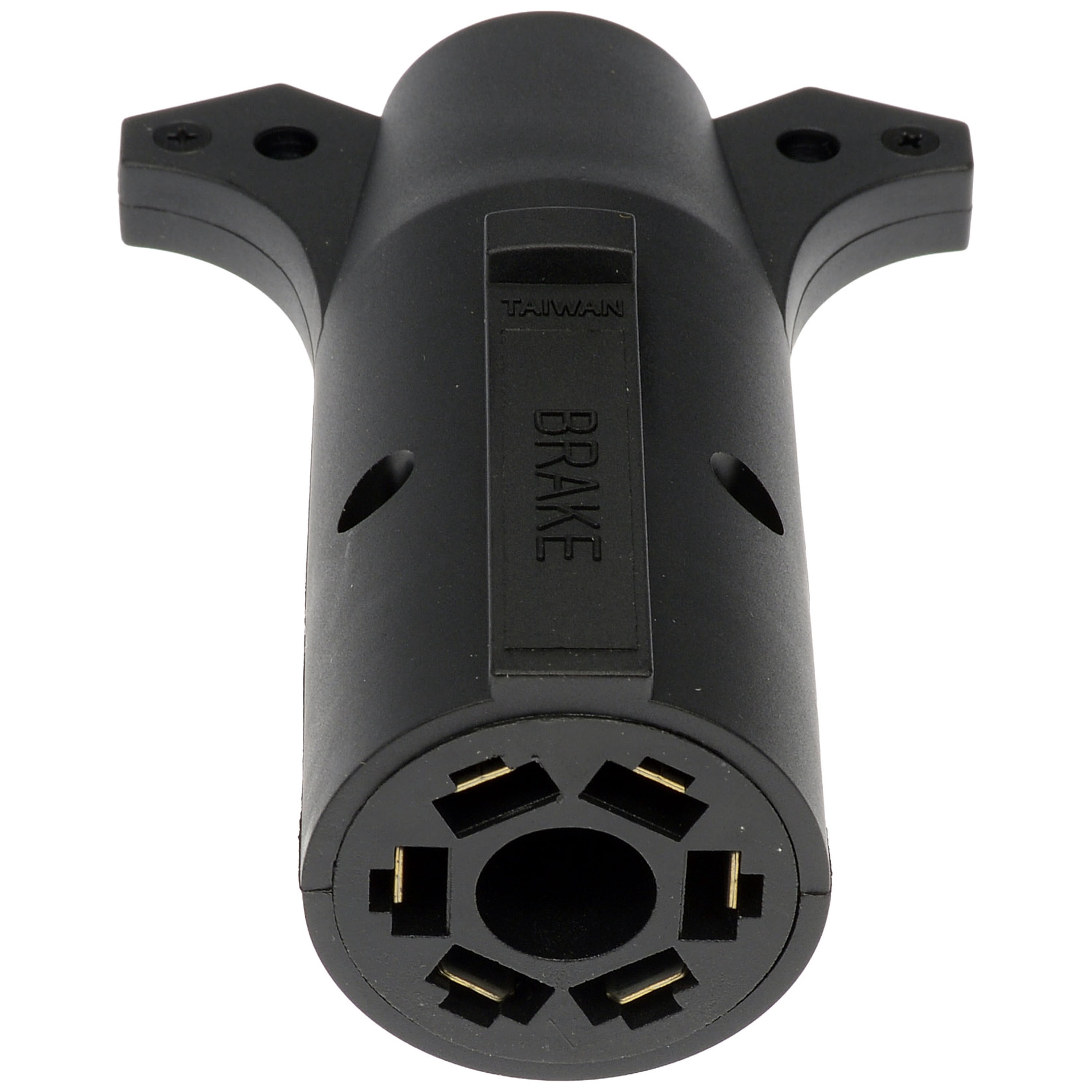 Dorman 48163 7-Blade Vehicle Side To 6-Way Round Trailer Side Adapter-CP Brake