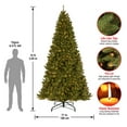 thumbnail image 3 of National Tree Company Pre-Lit Artificial Christmas Tree, Green, North Valley® Spruce, Clear Lights, Includes Stand, 10 Feet, 3 of 3