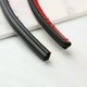 thumbnail image 2 of 10m Auto Accessories Double Layer Windshield Dustproof Weatherstrip Trunk Sealer Noise Insulation Car Door Seal Strip, 2 of 5
