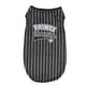 thumbnail image 1 of Ropa para perros con protección solar y anticaída del pelo, corte holgado, color negro, talla L, chaleco para mascotas con rayas verticales, 1 of 8