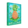 thumbnail image 2 of Trademark Fine Art 'Pineapple Welcome' Canvas Art by Melinda Hipsher, 2 of 3