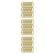 thumbnail image 1 of Paquete de 24 mosquetones Bearachild con cierre de anillo en D Oro, 1 of 6