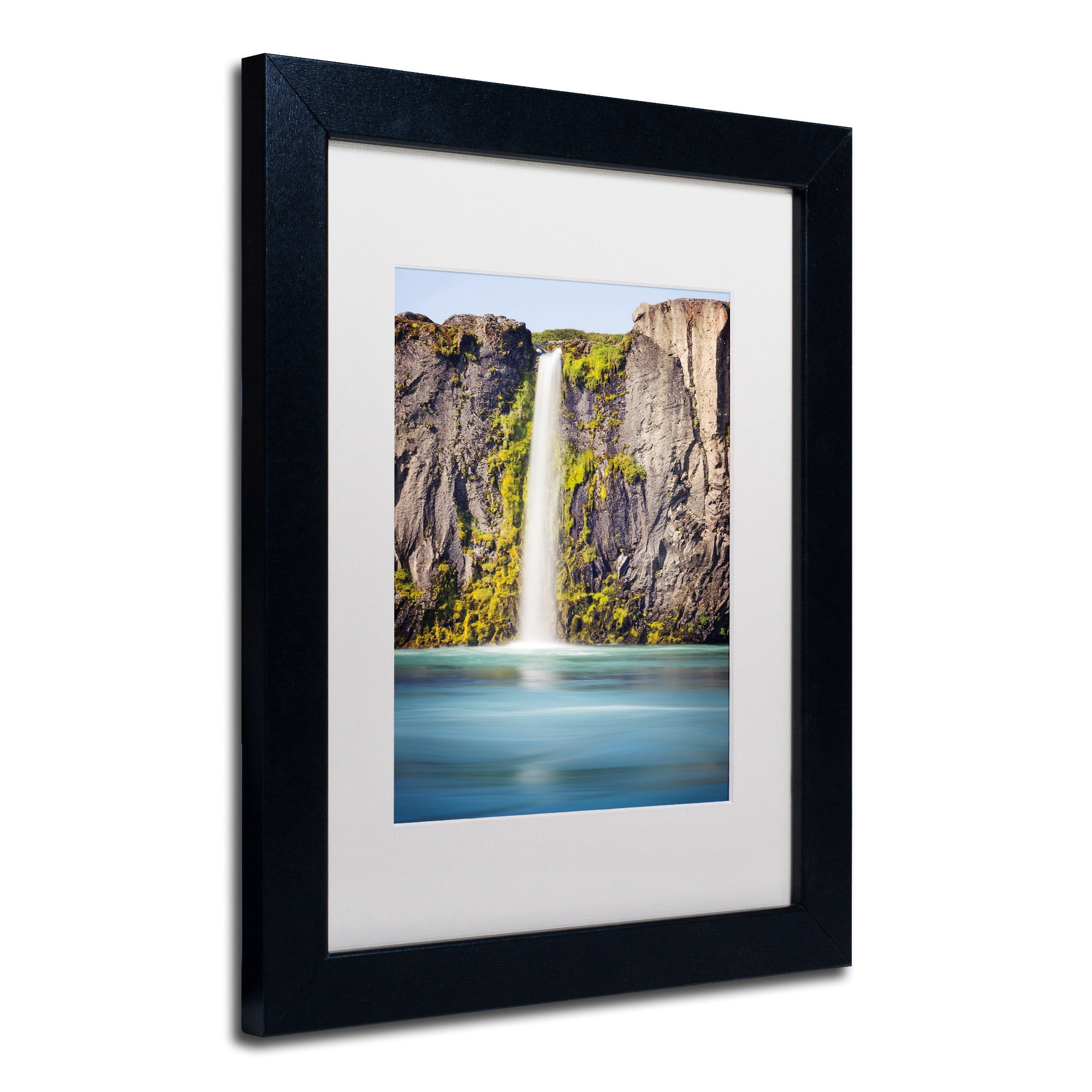 Trademark Fine Art 'Odessa' Canvas Art by Philippe Sainte-Laudy, White Matte, Black Frame