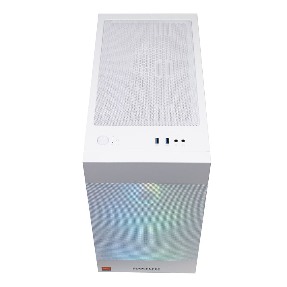 PowerSpec G528 Gaming PC AMD Ryzen 5 7500X3D 4.0GHz Processor, NVIDIA GeForce RTX 5060 8GB GDDR7, 16GB DDR5-6000 RAM, 1TB NVMe, WiFi 6 (802.11ax), Bluetooth 5.3, Windows 11 Home
