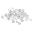 thumbnail image 3 of 200pcs 10mm Tapas de de Flores Joyas Que Hacen Hallazgos para Manualidades, 3 of 9