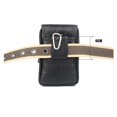 thumbnail image 3 of Riñonera multifuncional Funda para teléfono Funda protectora para teléfono móvil Negro Sunnimix Bolso de cintura multifuncional, 3 of 8