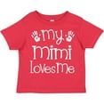 thumbnail image 3 of Inktastic My Mimi Loves Me Grandkids Boys or Girls Toddler T-Shirt, 3 of 5