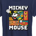 thumbnail image 3 of Disney - Mickey Wave Form - Women's Short Sleeve Graphic T-Shirt, 3 of 5