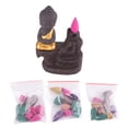 thumbnail image 1 of Backflow Incense , Ceramics Waterfall Incense  Incense Cones Sticks Holder Waterfall Backflow For Home Decor, 1 of 8