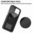 thumbnail image 3 of SaniMore for iPhone 15 Plus (6.7" 2023) Wallet Case,Back Flip Cash Pocket 360° Rotating Metal Holder Kickstand PU Leather Shockproof TPU Card Slots Magnetic Car Mount Wear-resistant Shell, Black, 3 of 13