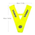 thumbnail image 3 of High Visibility Reflective Vest for Kids Outdoor Sport Running Night Safety Gear, 3 of 8