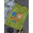 thumbnail image 3 of All American Dude T-Shirt Women -Image by Shutterstock, Female 3X-Large, 3 of 4