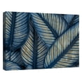 thumbnail image 4 of Masterpiece Art Gallery Indigo & Gold Tropical Leaves by Belle Maison Canvas Art Print 30" x 40", 4 of 4
