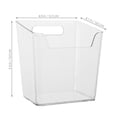 thumbnail image 2 of TABLETREANDS 4Ud Cajas De Almacenamiento Montadas En Pared Transparentes Para Cocina Dormitorio Oficina, 2 of 8