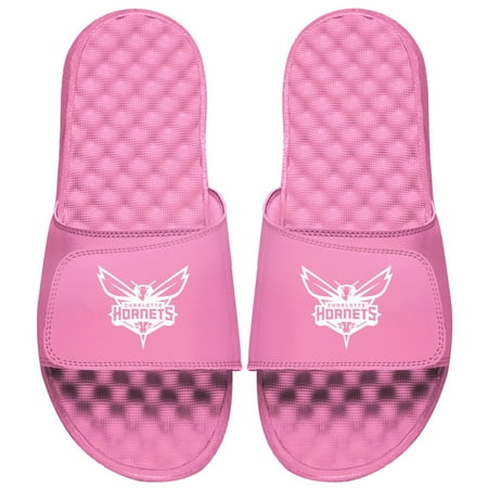 

Women s ISlide Pink Charlotte Hornets Primary Logo Slide Sandals