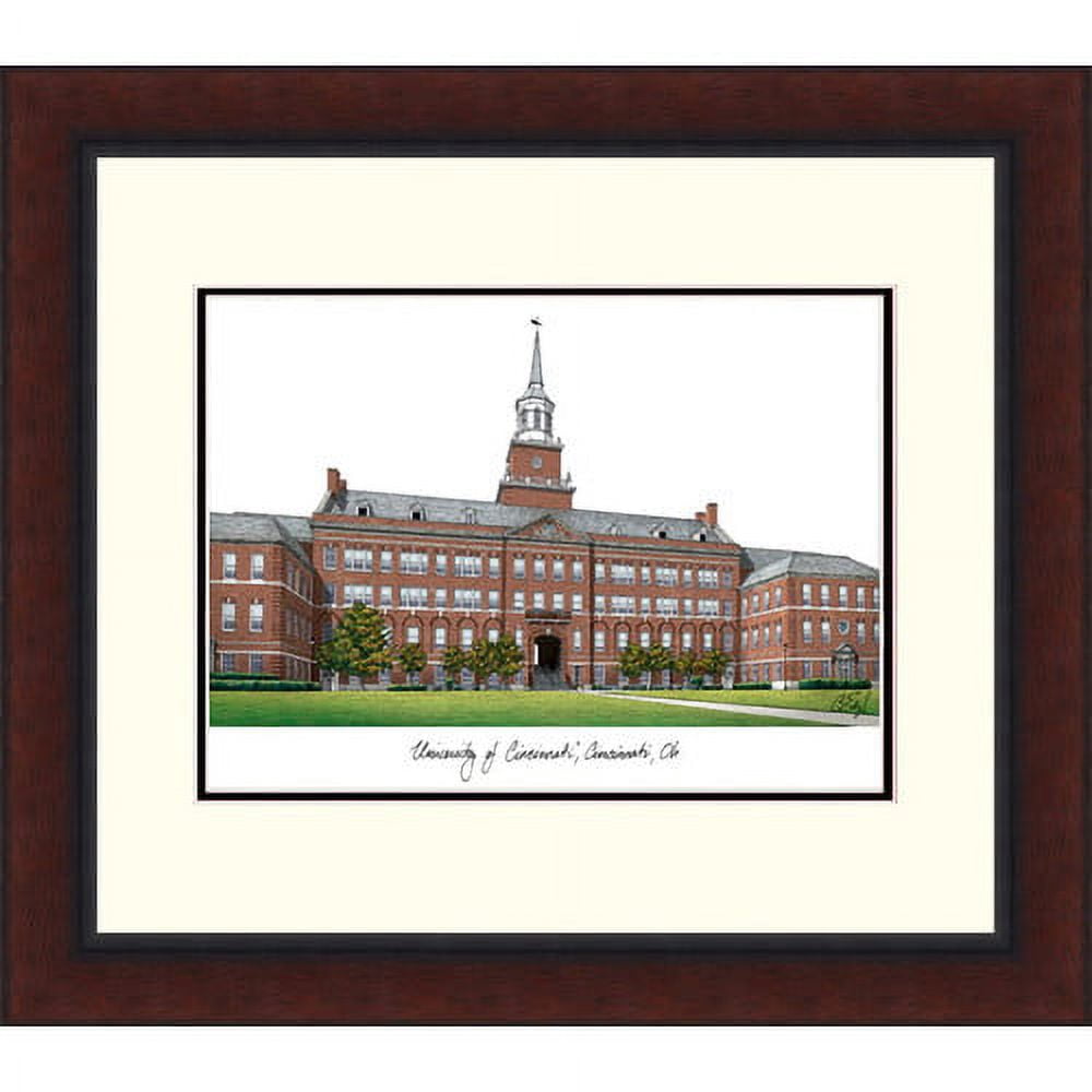 Campusimages TX954LR University of Houston Legacy Alumnus Framed Lithogrpah