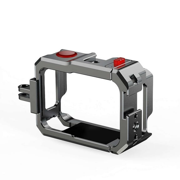 Protective Frame Metal Rabbit Cage for Insta360 Go Ultra, Aluminum Alloy Quick Release Stand Mount Camera Accessories