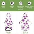thumbnail image 6 of Honeii Orchids Flowers Print Small Dog Hoodies Pet Hooded Sweatshirts Fall Winter Puppy Cat Sweaters Warm Clothes for Small Dogs Outfits Costume-X-Small, 6 of 7