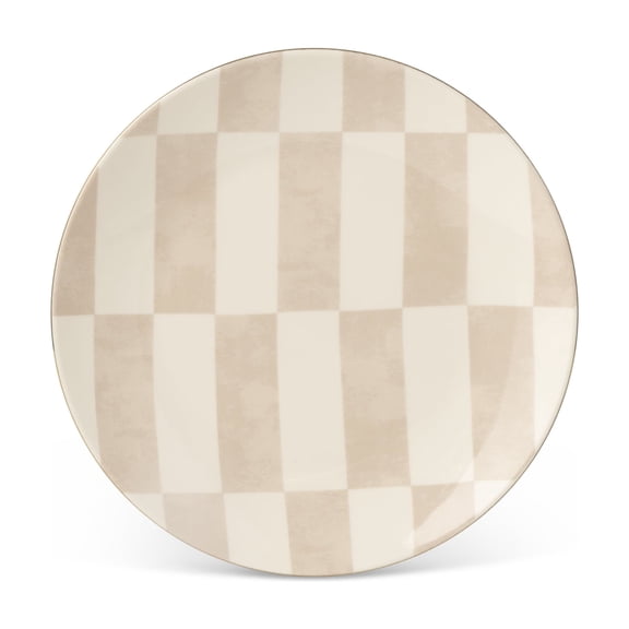 Thyme & Table Celine Ceramic Dinner Plate Tan